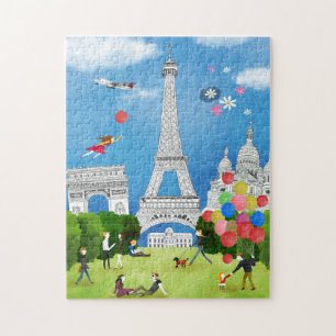 Colourful France Jigsaw Puzzle