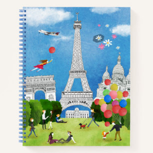 Colourful France Notebook