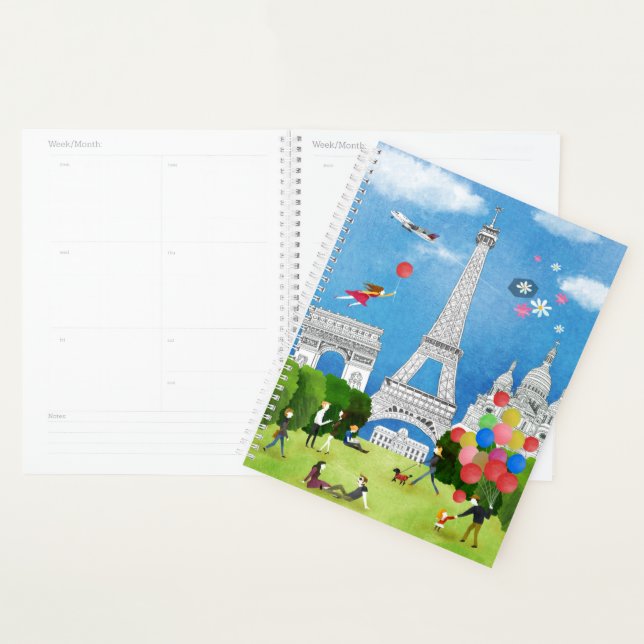 Colourful France Planner (Display)