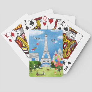 Colourful France Playing Cards