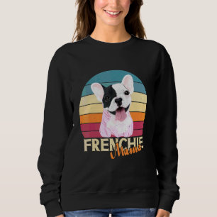 Colourful French Bulldog Dog Dog Mum Frenchie Mam Sweatshirt
