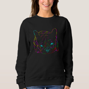 Colourful French Bulldog Sweatshirt