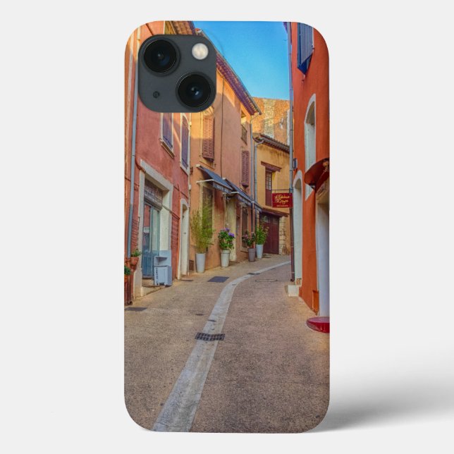 Colourful French Hillside Town Case-Mate iPhone Case (Back)
