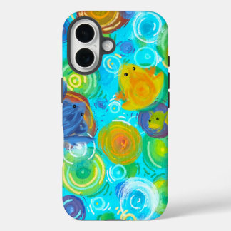 Colourful Frog Rainbow Water Phone Case