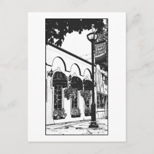 "Colourful Front Street Series" 4/4 Postcard