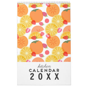 Colourful Fruit 2025 Wall Calendar