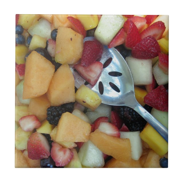 Colourful Fruit Assortment Tile (Front)