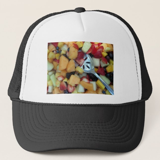 Colourful Fruit Assortment Trucker Hat (Front)