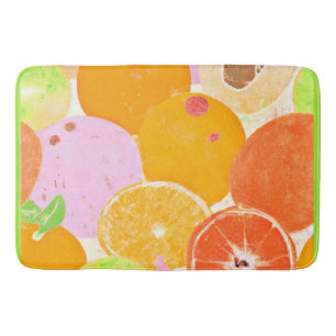 Colourful Fruit Explosion Bath Mat
