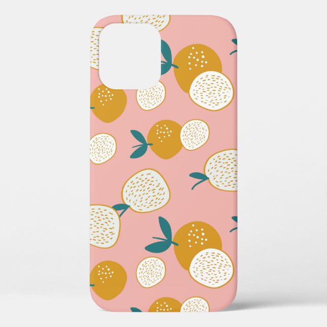 Colourful fruit, seamless background pattern. Case-Mate iPhone case (Back)