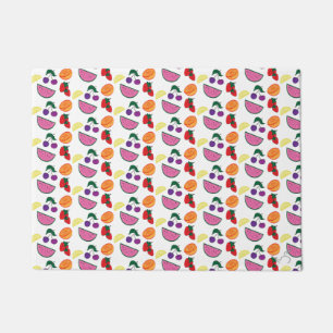 Colourful Fruit Summer Pattern, Cool Doormat