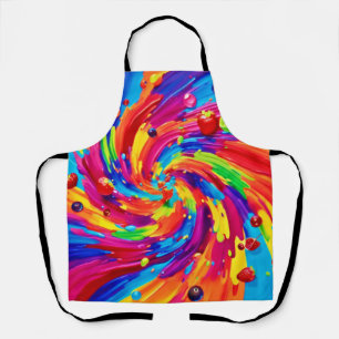 Colourful Fruit Vortex Apron