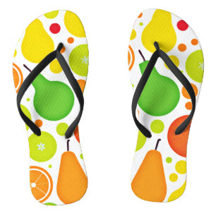 Colourful Fruitful Vibrance Pattern Art Thongs