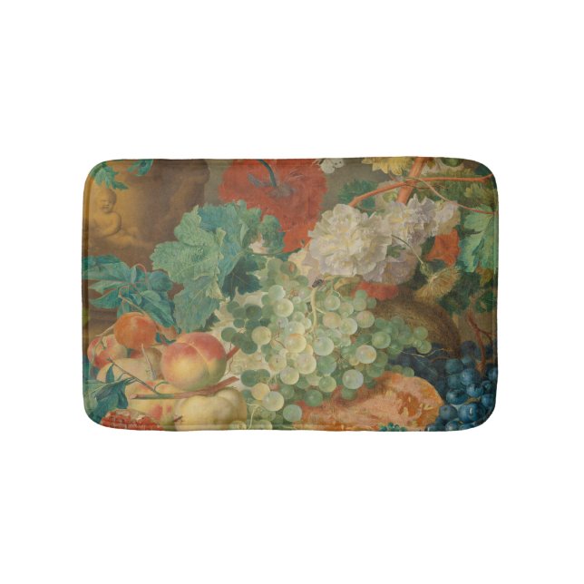 Colourful Fruits And Vegetables Bath Mat (Front)
