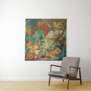 Colourful Fruits And Vegetables Tapestry