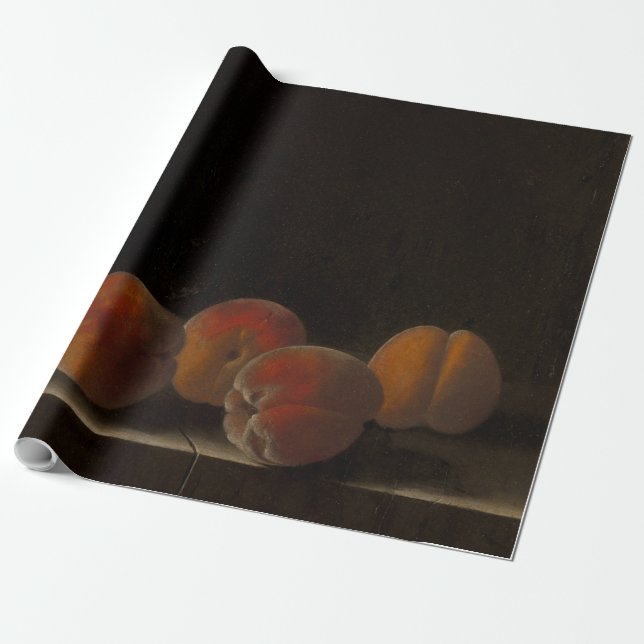 Colourful Fruits And Vegetables Wrapping Paper (Unrolled)