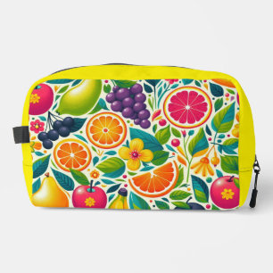 Colourful fruits dopp kit