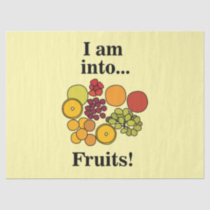 Colourful Fruits Summer Tissue Paper
