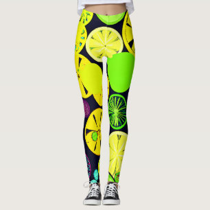 Colourful Fruity Vibrance Pattern Leggings