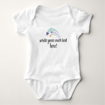 Colourful Fully Customisable Baby Baby Bodysuit