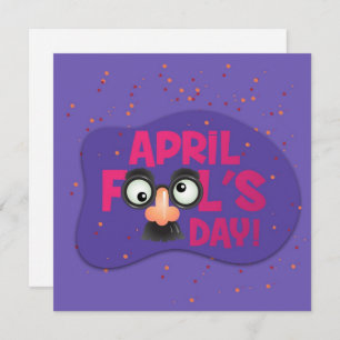 Colourful Fun April Fools Day  Holiday Card