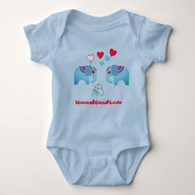 Colourful Fun  Baby Bodysuit (Front)