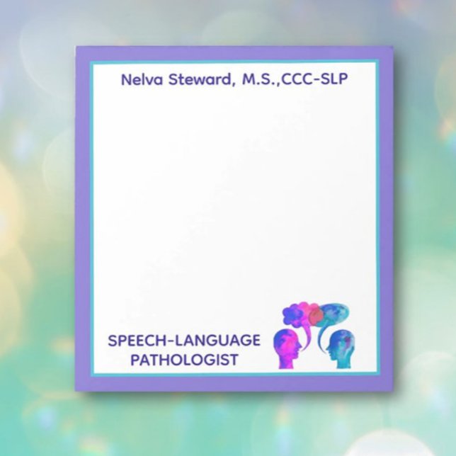 Colourful, Fun Custom SLP notepad! Notepad (Creator Uploaded)