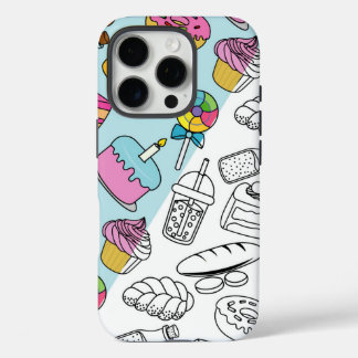 "Colourful & Fun Dessert Pattern – Cute Sweets. iPhone 16 Pro Case