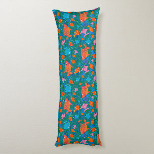 Colourful Fun Fish in the Sea Body Pillow