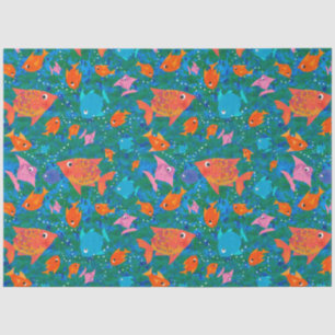 Colourful Fun Fish in the Sea Tissue Paper