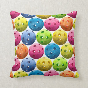 Colourful, fun Pickleball Pillow