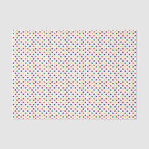 Colourful Fun Polka Dots Tissue Paper