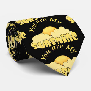 Colourful Fun Your Are my Sunshine Tie