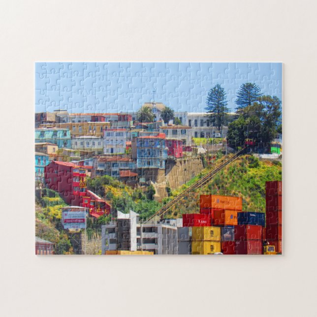 colourful funicular jigsaw puzzle (Horizontal)