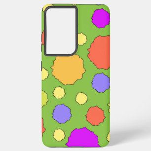 Colourful funky circles phone case