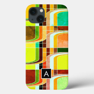 Colourful Funky Retro Inspired iPhone 13 Case