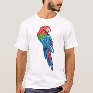Colourful Funny Parrot T-Shirt | Tropical Bird Lov