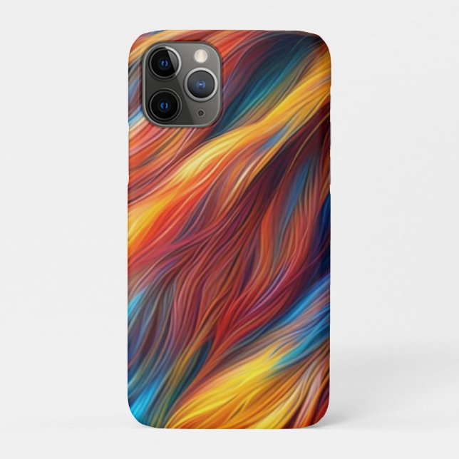 Colourful Fur Texture Background-68454 Case-Mate iPhone Case (Back)