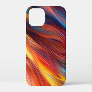 Colourful Fur Texture Background-68454 iPhone 12 Mini Case