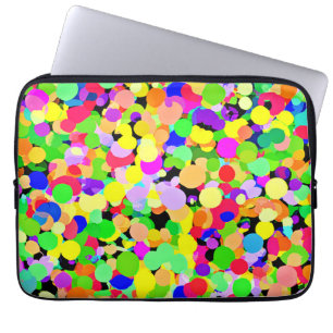 Colourful Fusion Pattern Design Laptop Sleeve