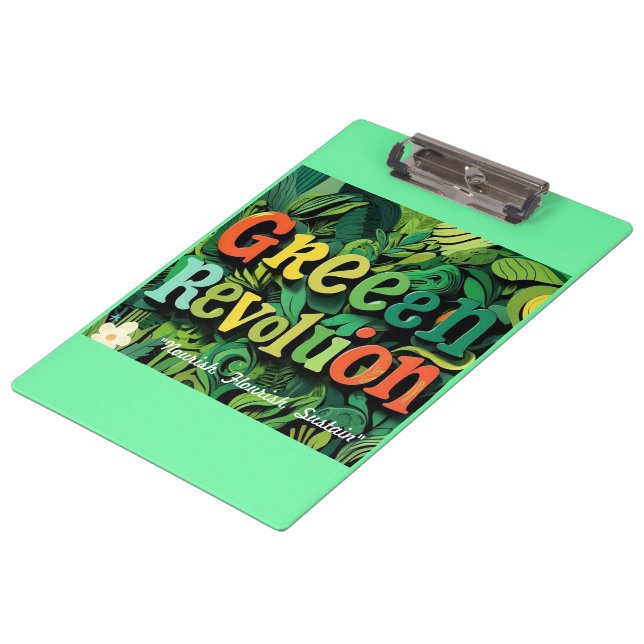 "Colourful Future Ahead" Clipboard (Angled)