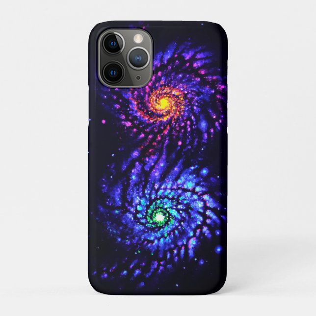 Colourful galaxies    Case-Mate iPhone case (Back)