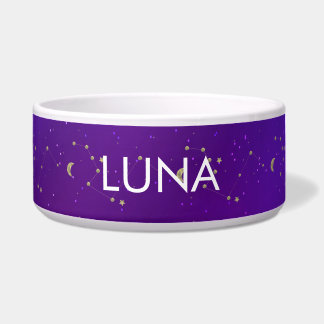 Colourful Galaxy Constellation Moon Pattern Purple