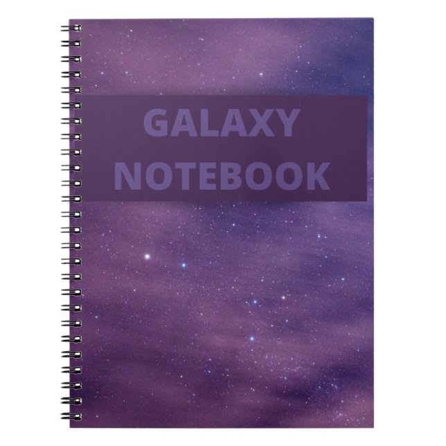 Colourful Galaxy Notebooks (Front)