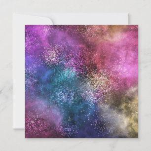 Colourful Galaxy Pattern