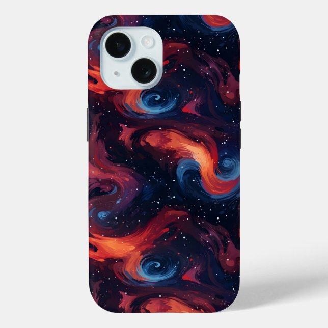Colourful Galaxy Pattern Case-Mate iPhone Case (Back)