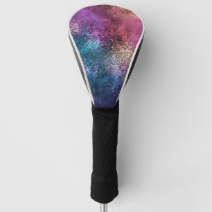 Colourful Galaxy Pattern Golf Head Cover
