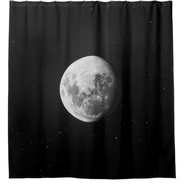 Colourful Galaxy Shower Curtain (Front)