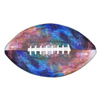 Colourful Galaxy Space Painting Cool    Football