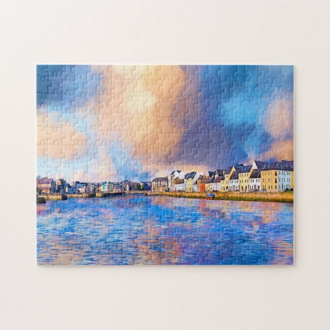 Colourful Galway Ireland Jigsaw Puzzle (Horizontal)